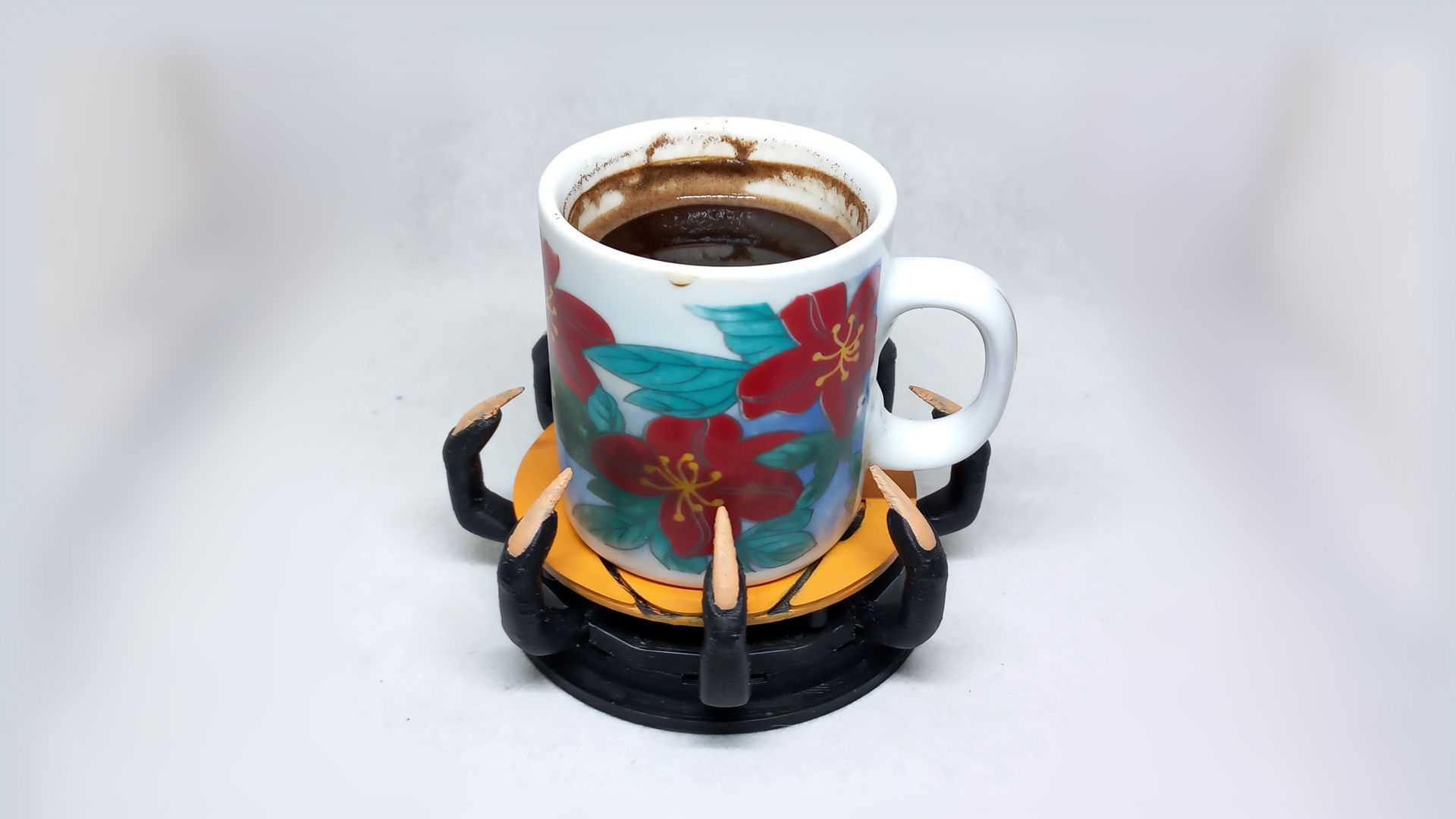 Halloween cup holder No Supports 3D print model_6