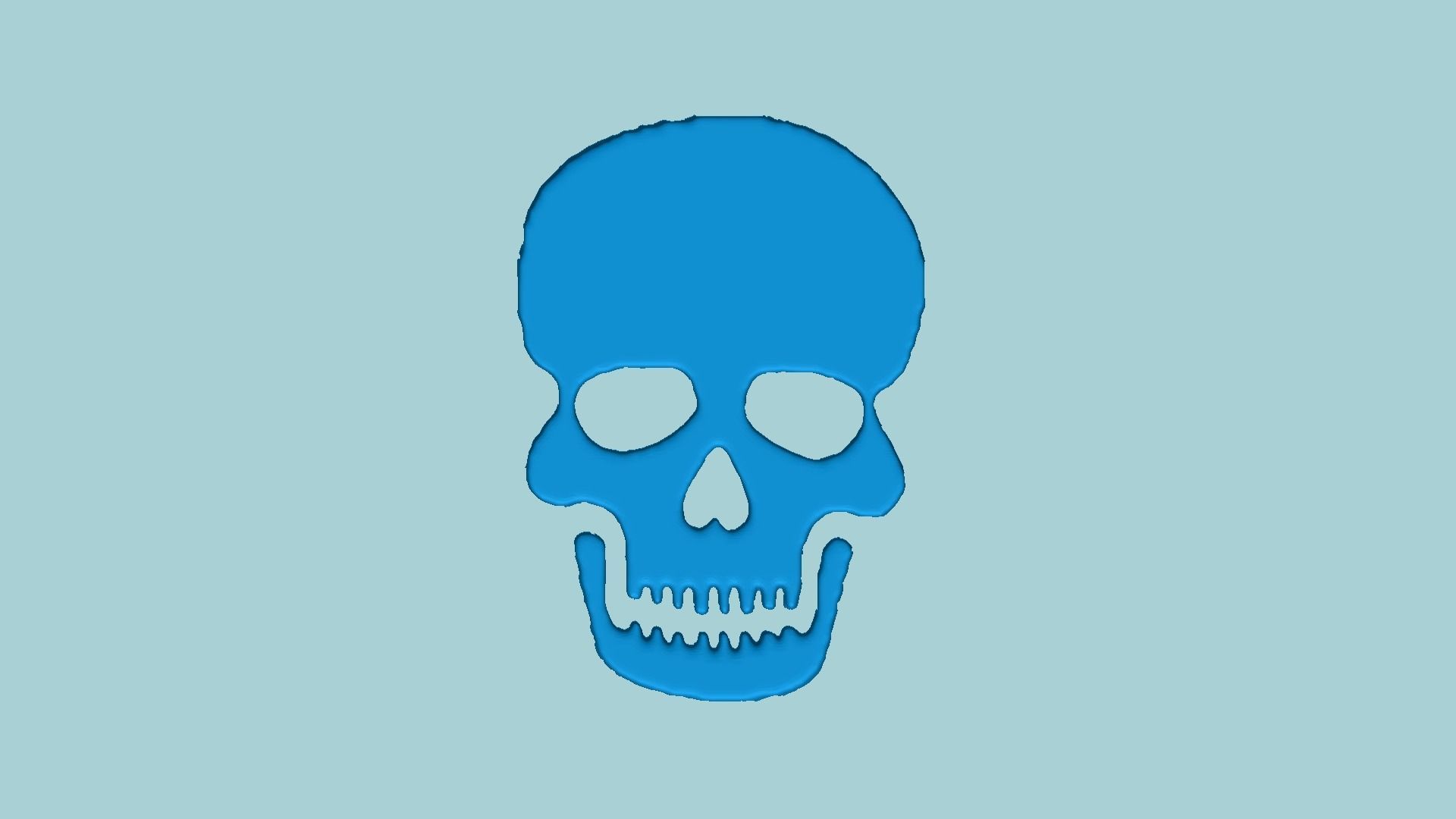 Stamp 36 - Skull - Fondant Decoration Maker Toy 3D print model_6