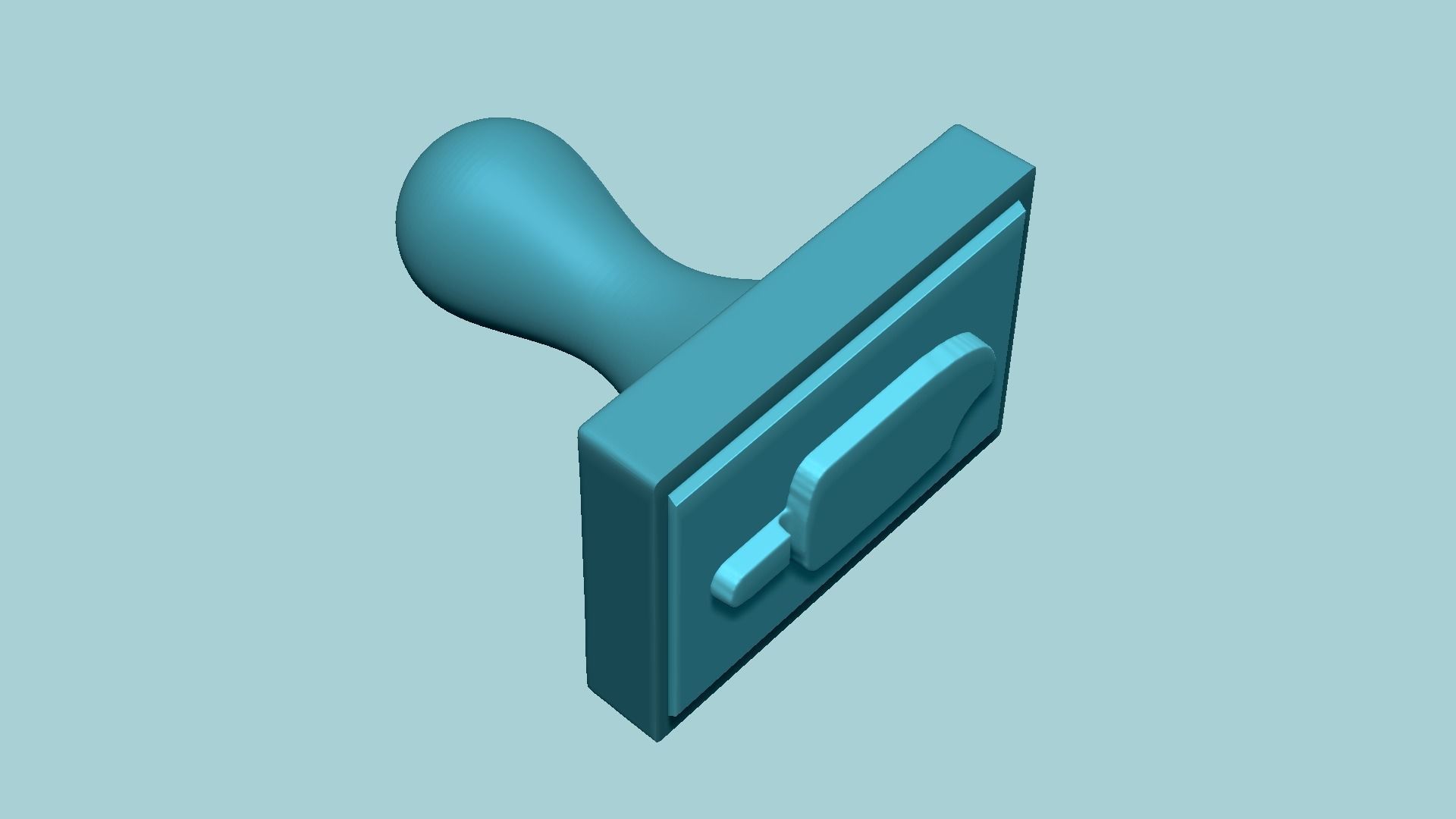 Stamp 39 - Ice Cream - Fondant Decoration Maker Toy 3D print model_5