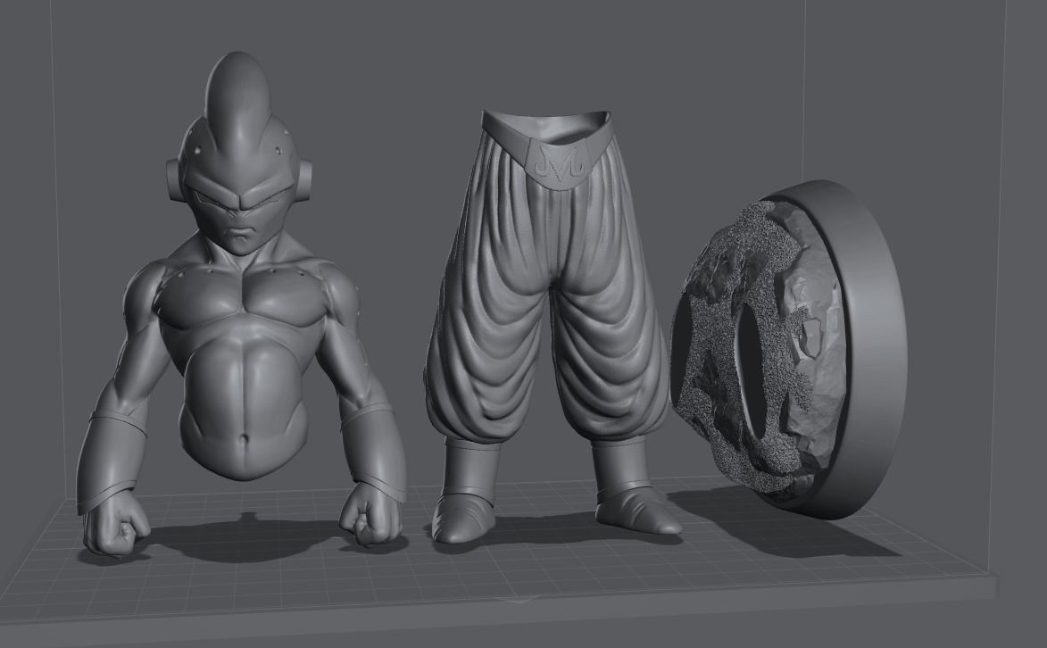Kid Boo - Dragon Ball Z 3D print model_6