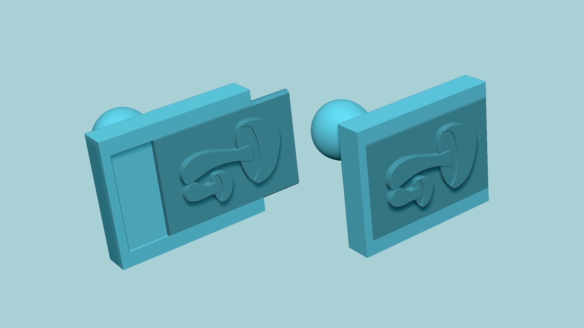 Stamp 46 - Mushrooms - Fondant Decoration Maker Toy 3D print model_4