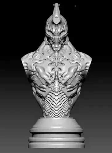 Space Knight Bust