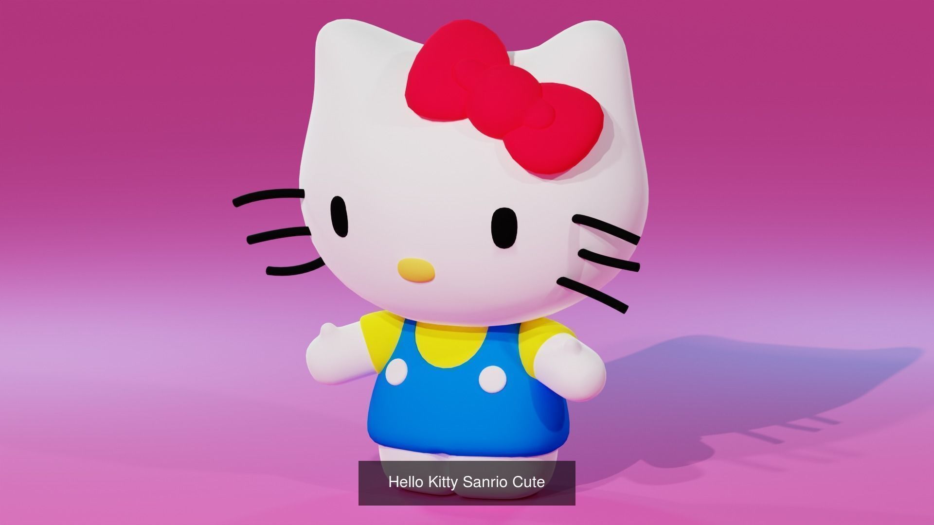 3D Sanrio Characters 3D Model Collection_2