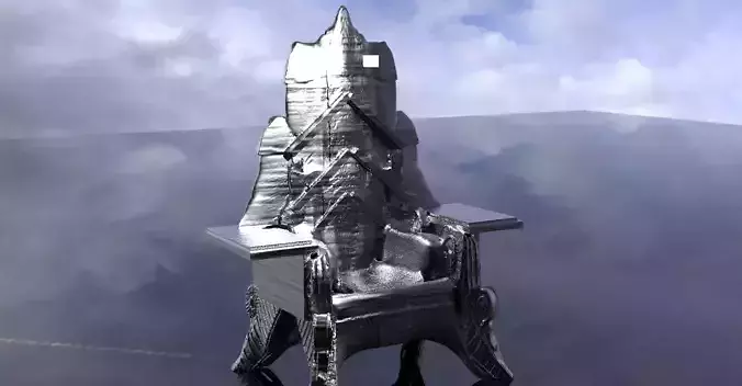 Skeletor Throne triangle 