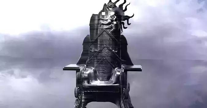 Skeletor Throne scull version 