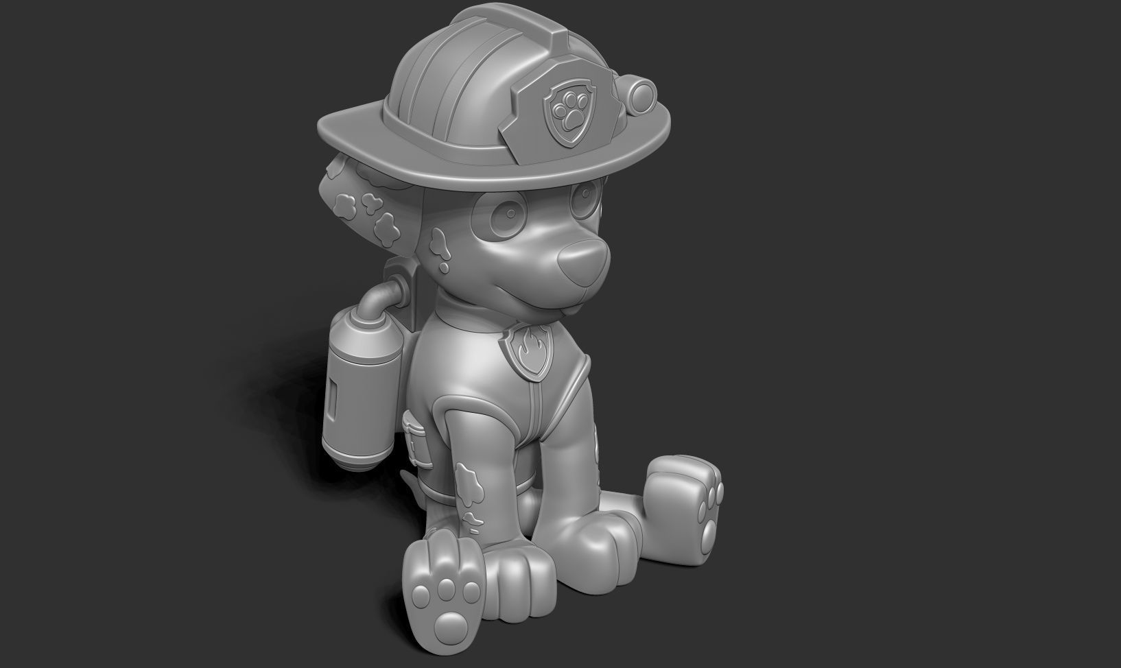 Marshall - Paw Patrol Fanart 3D print model_15