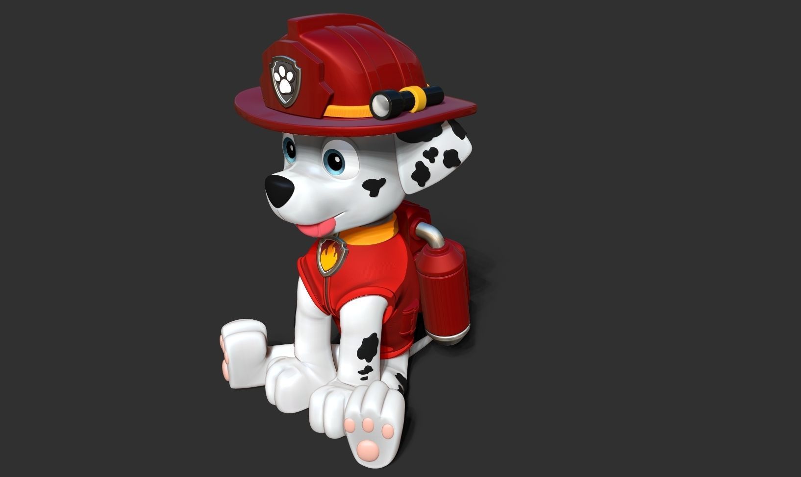 Marshall - Paw Patrol Fanart 3D print model_16