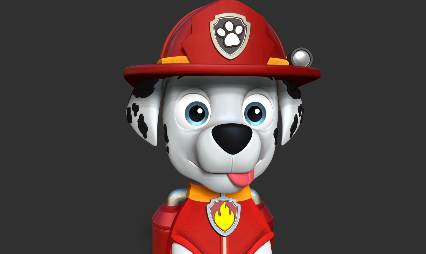 Marshall - Paw Patrol Fanart 3D print model_4