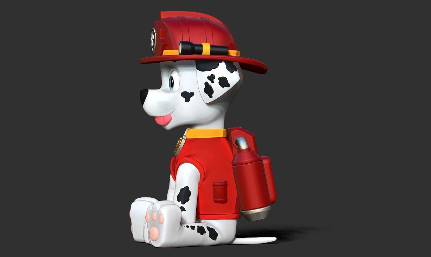 Marshall - Paw Patrol Fanart 3D print model_10