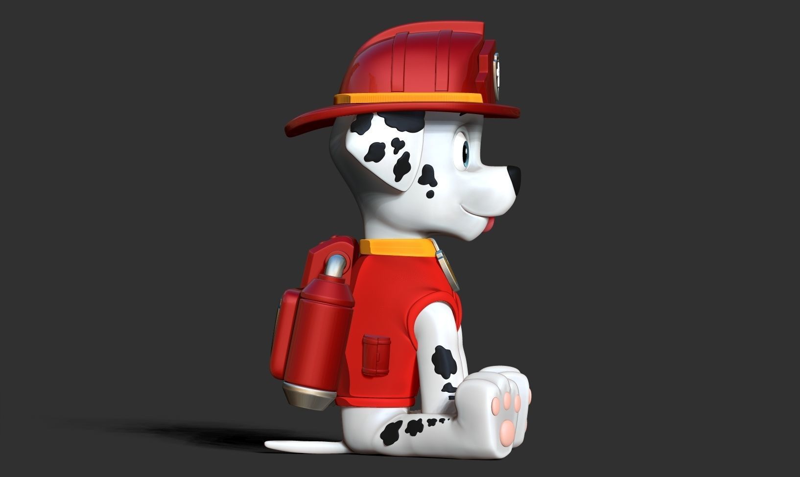 Marshall - Paw Patrol Fanart 3D print model_12