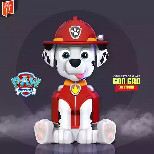 Marshall - Paw Patrol Fanart