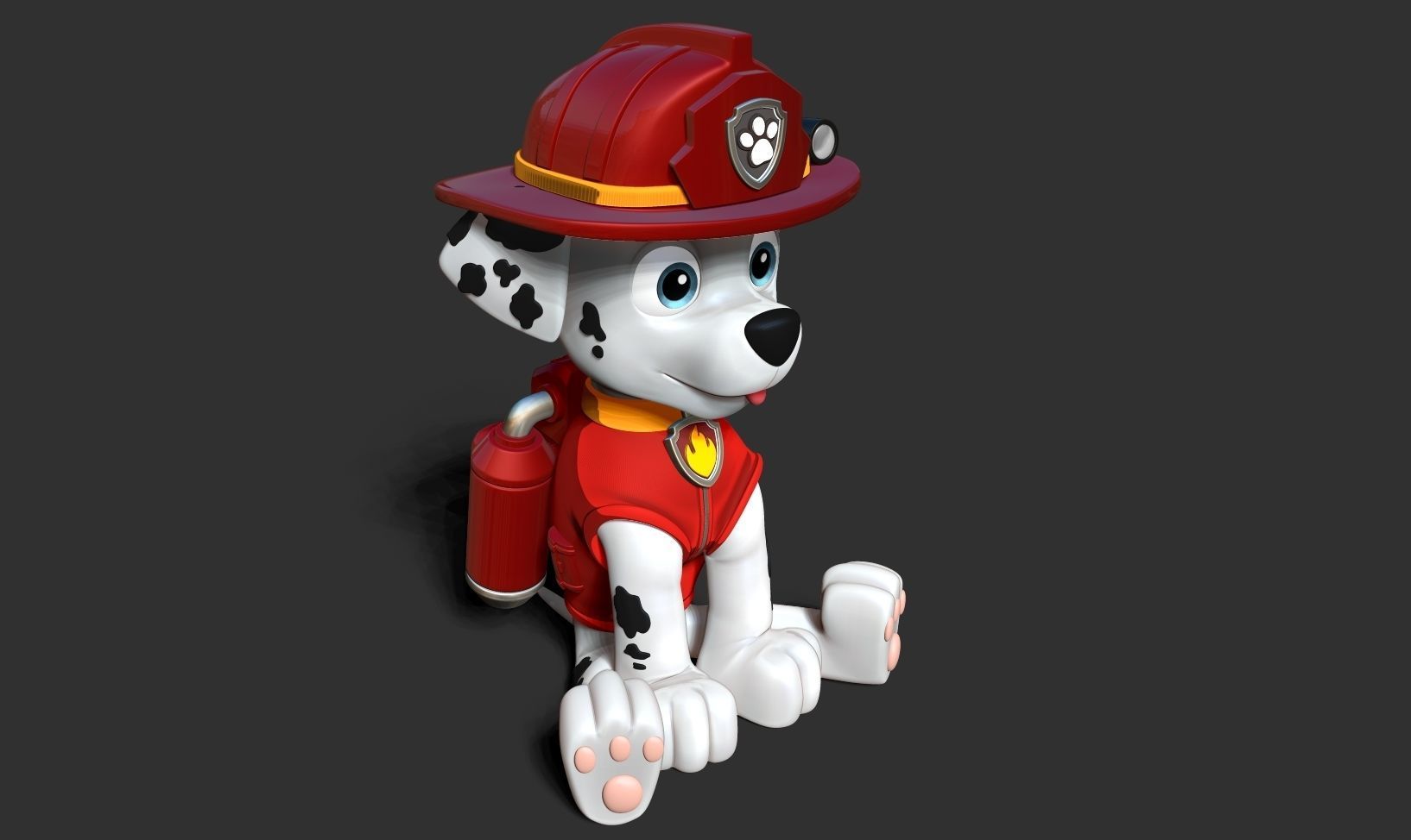 Marshall - Paw Patrol Fanart 3D print model_14
