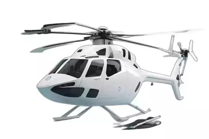 3D Helicopter model