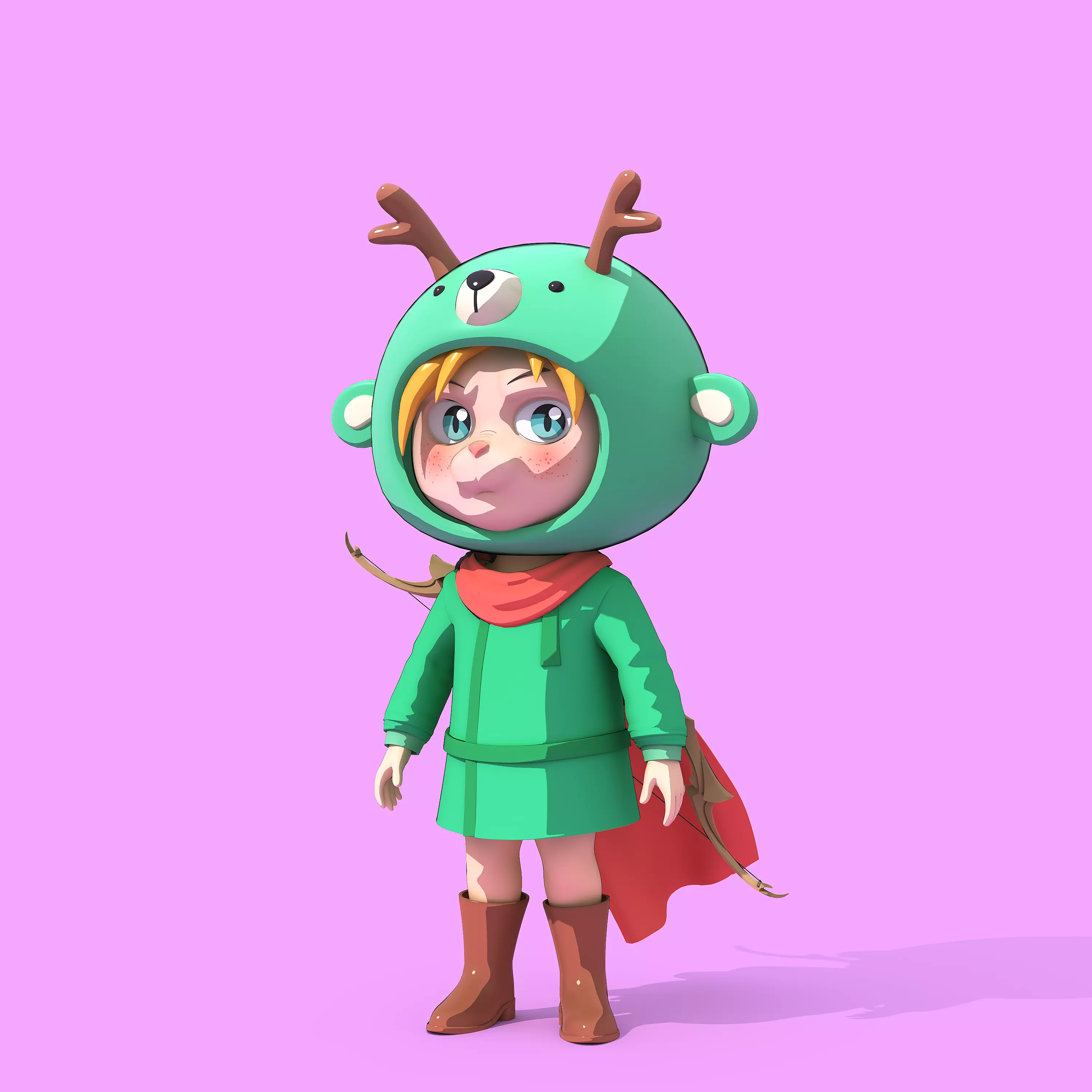 Bunny Collection 1094 Free 3D model