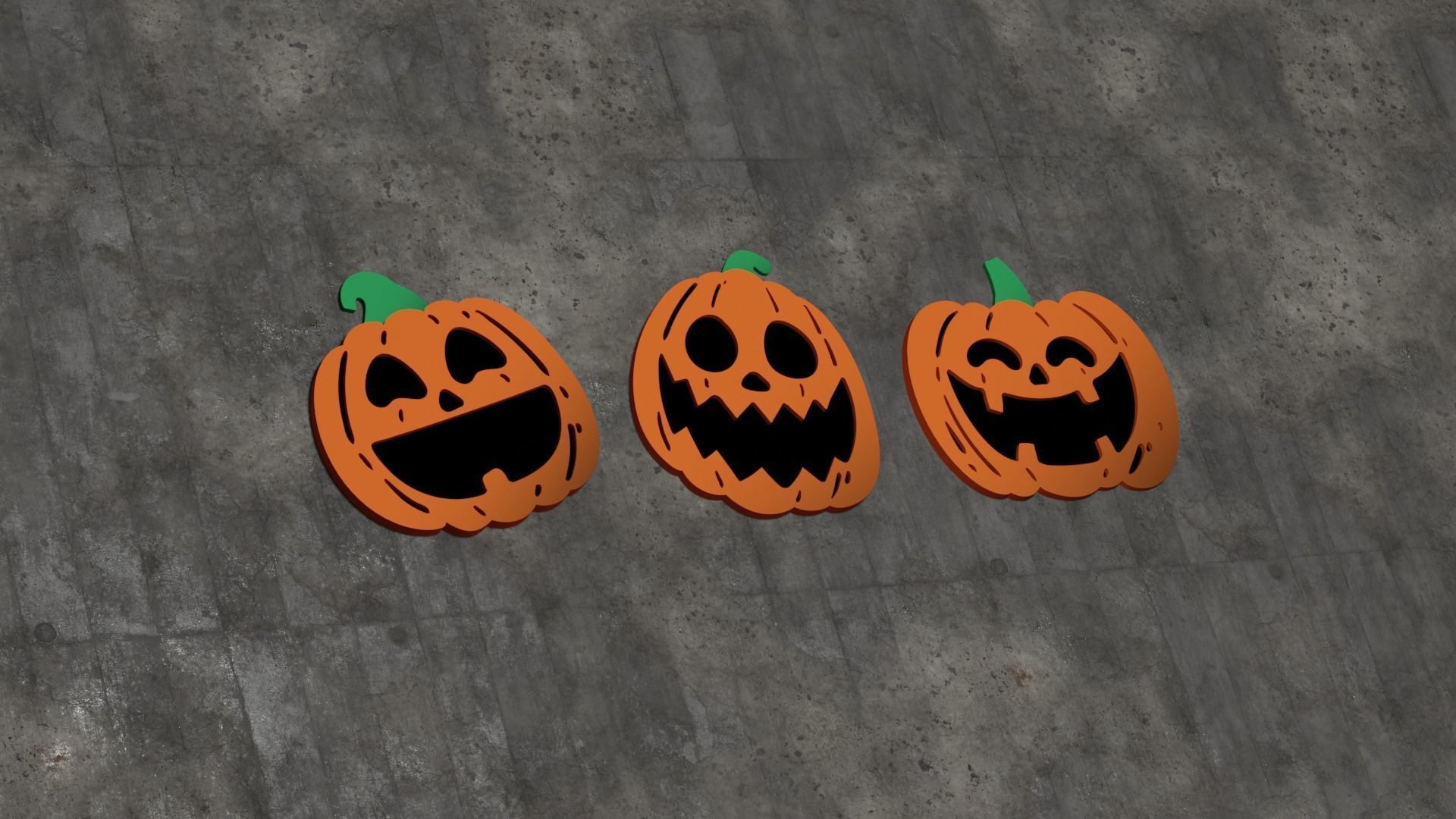 HALLOWEEN CUP HOLDER 3D print model_1