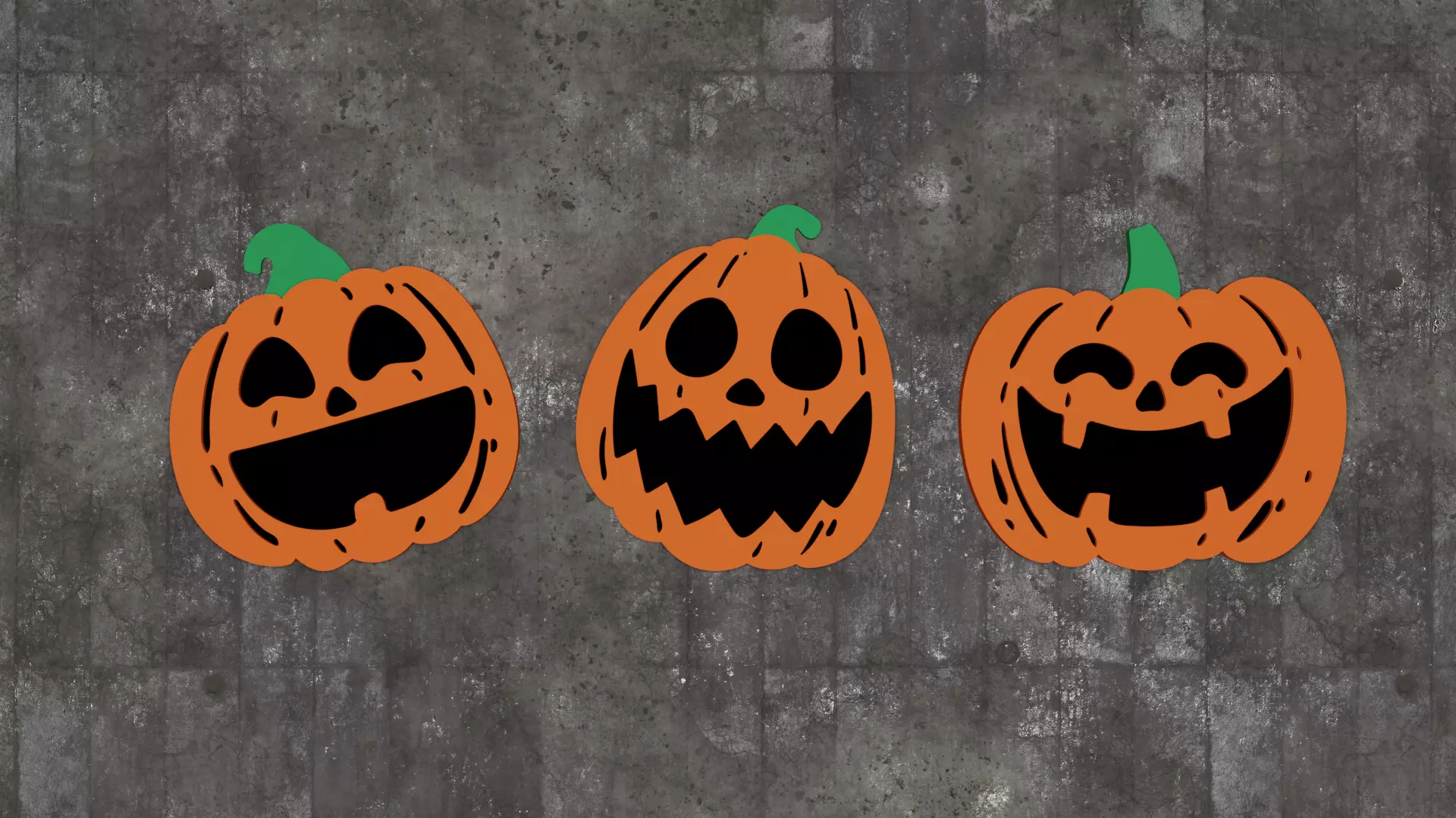 HALLOWEEN CUP HOLDER 3D print model_0