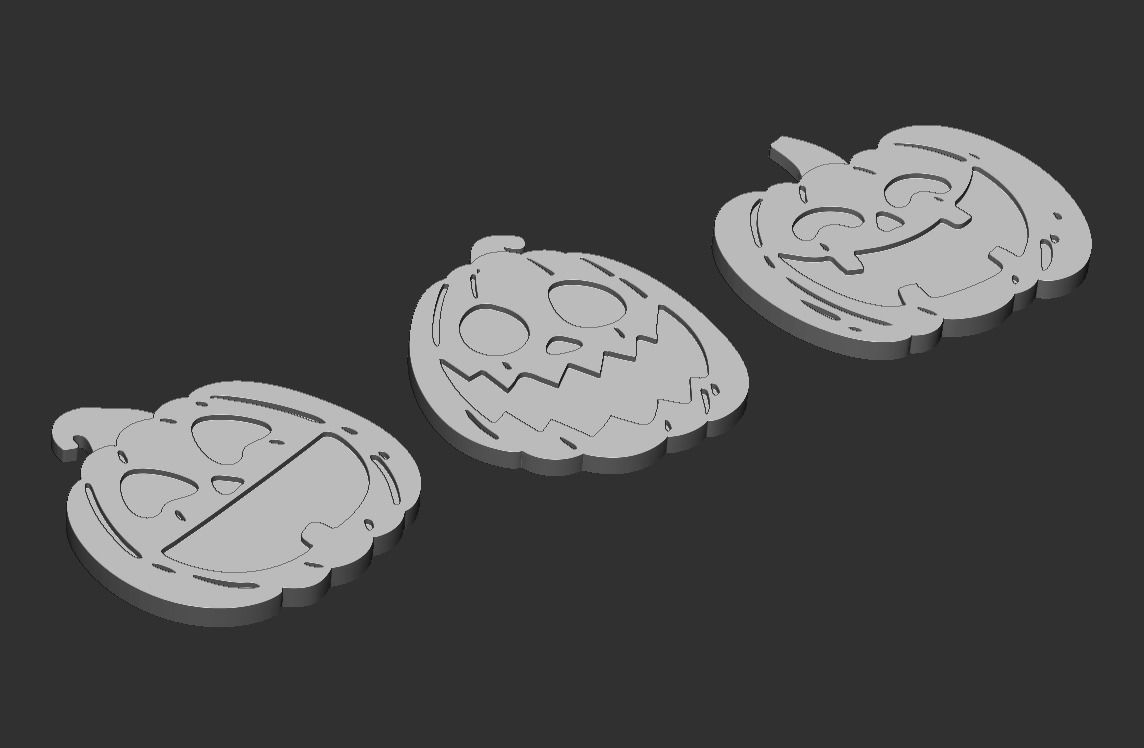 HALLOWEEN CUP HOLDER 3D print model_2