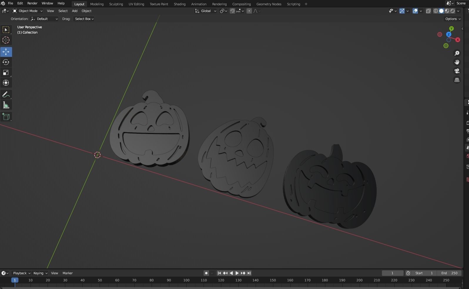 HALLOWEEN CUP HOLDER 3D print model_4