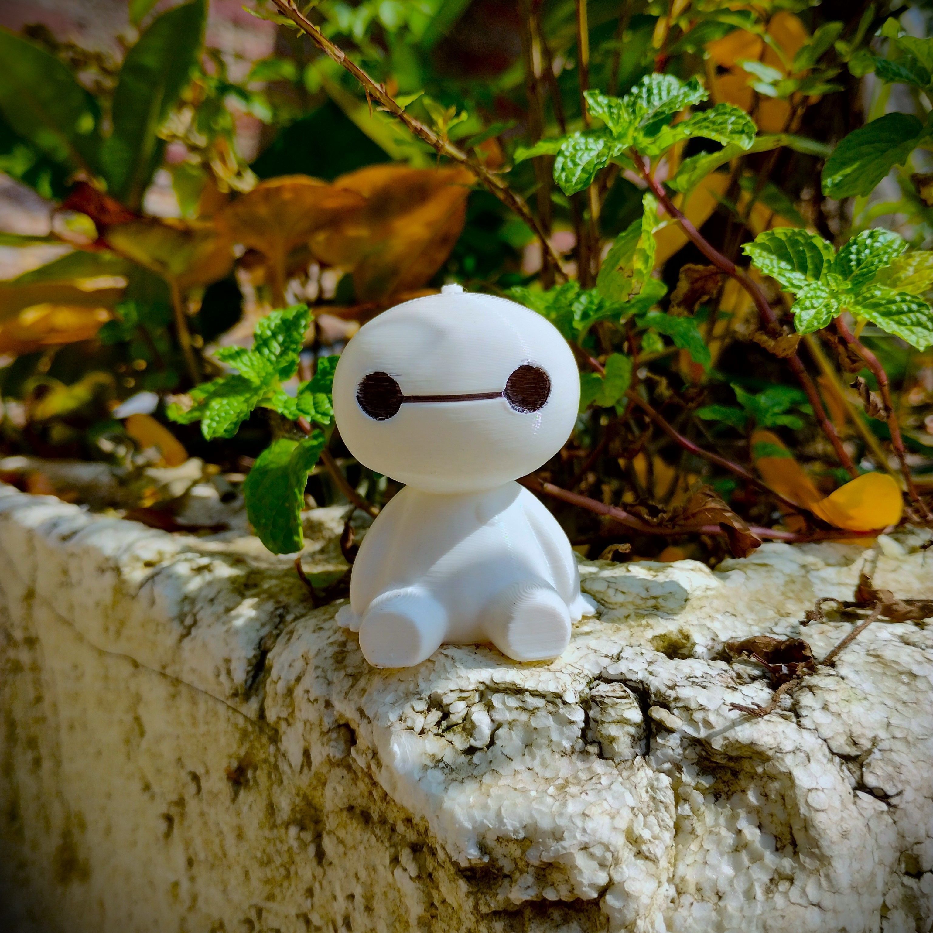 Cute little Baymax 3D print model_3