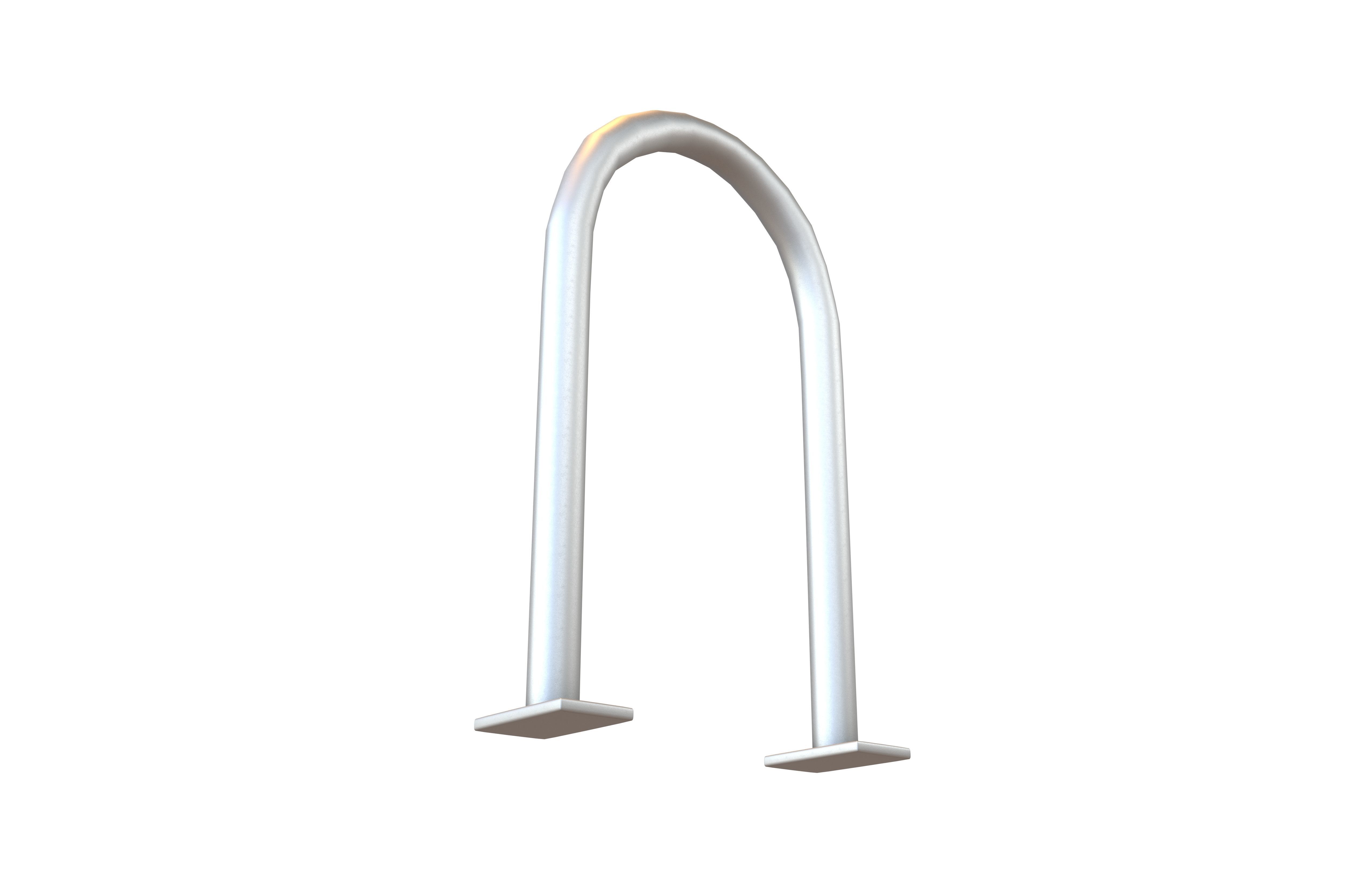 Hoop Rack v1 001 Low-poly 3D model_2