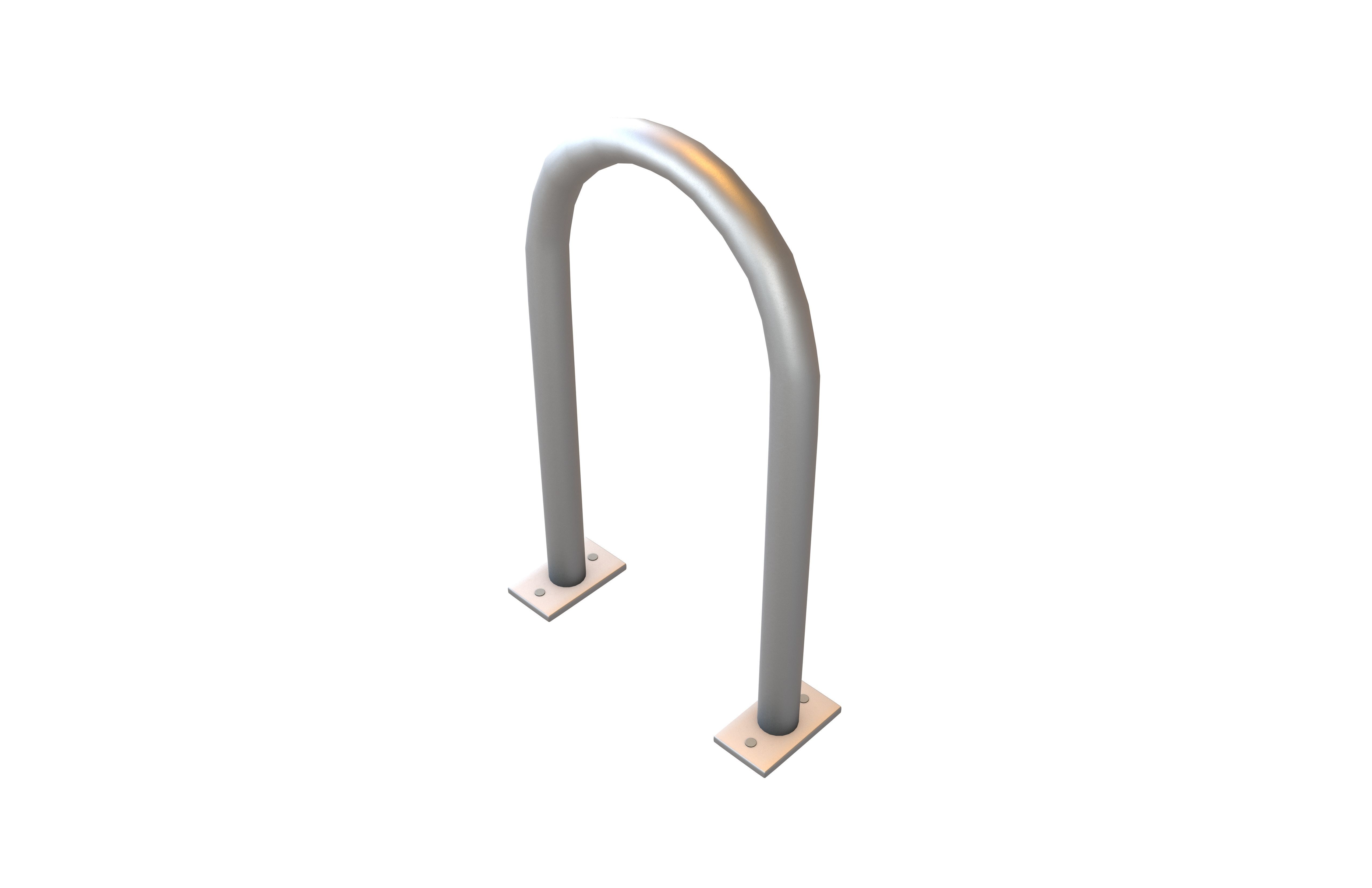 Hoop Rack v1 001 Low-poly 3D model_1