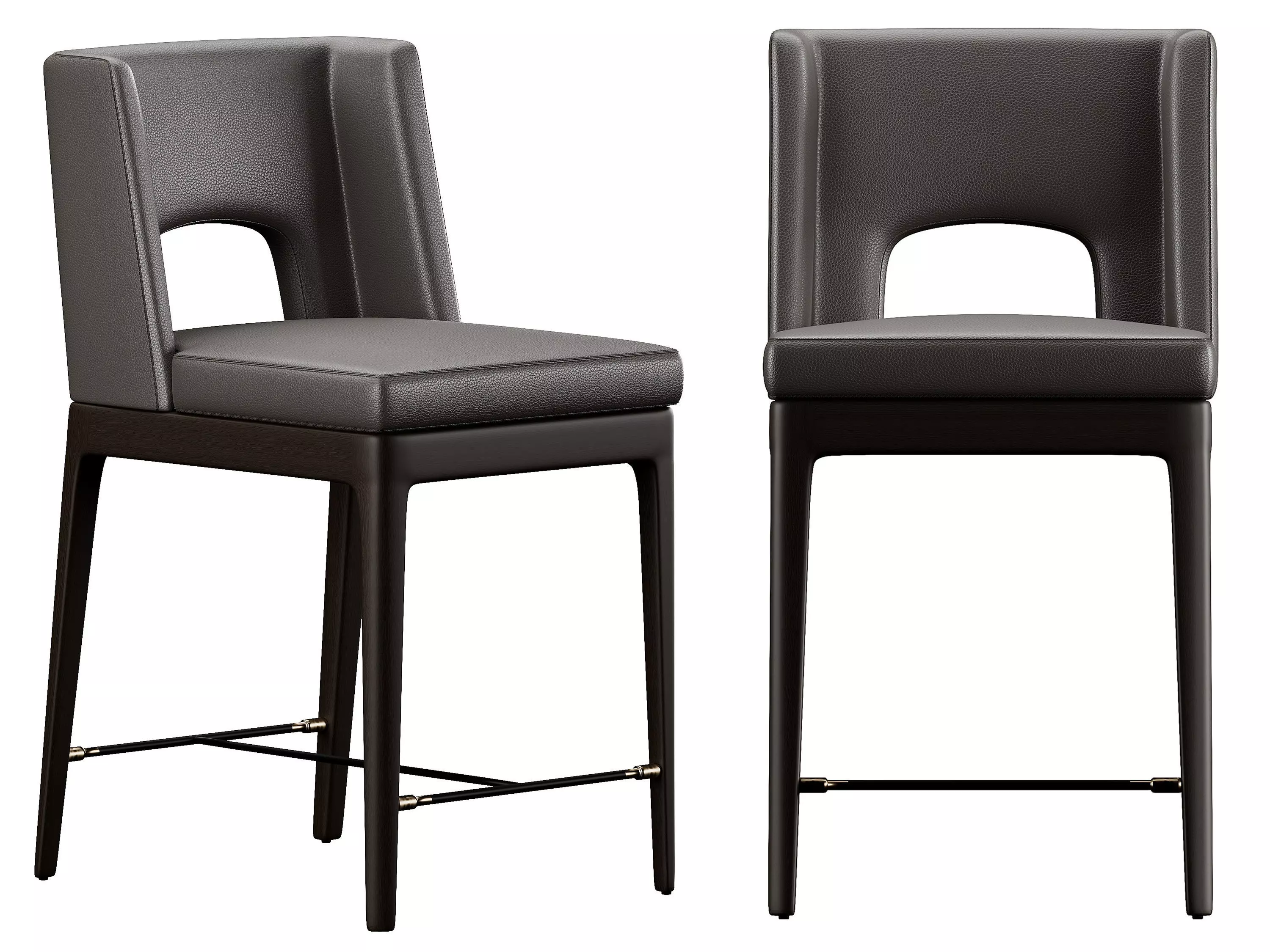HINTON BAR COUNTER STOOL 3D model