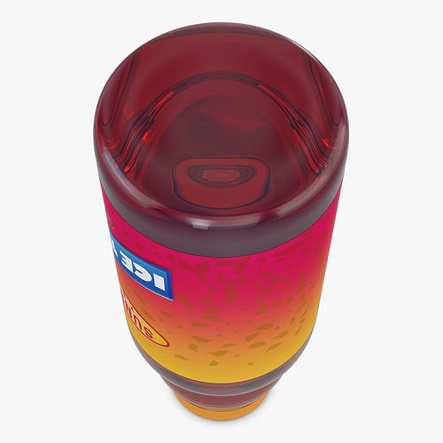 Ice Tea Classic Bottle 450ml Simple M 1 3D model 4