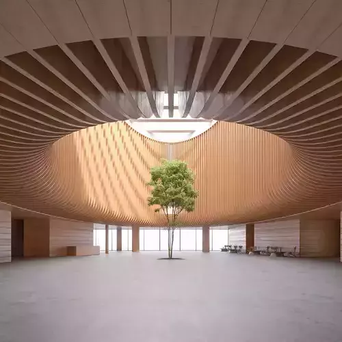 Ellipse Lobby Interior 3D model