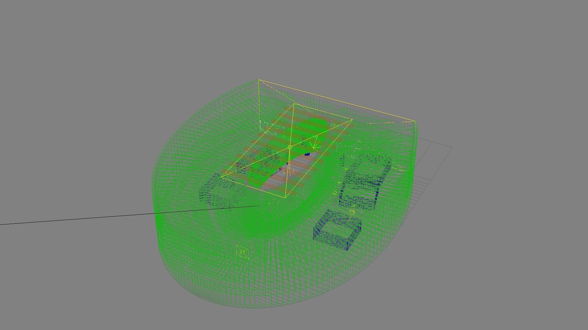 Ellipse Lobby Interior 3D model | CGTrader