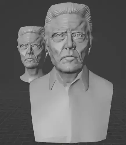 Christopher Walken 3D print model