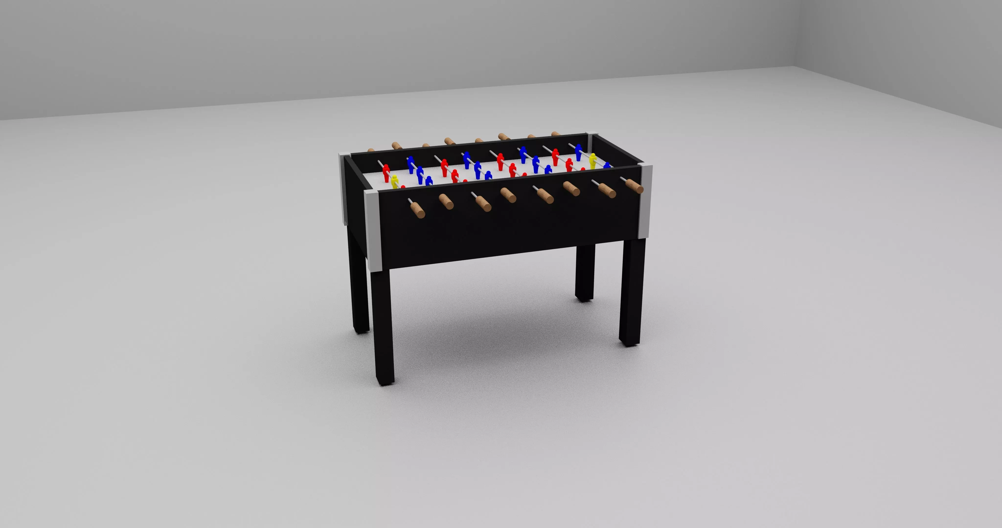 Fuss tabel 3d model Free 3D model