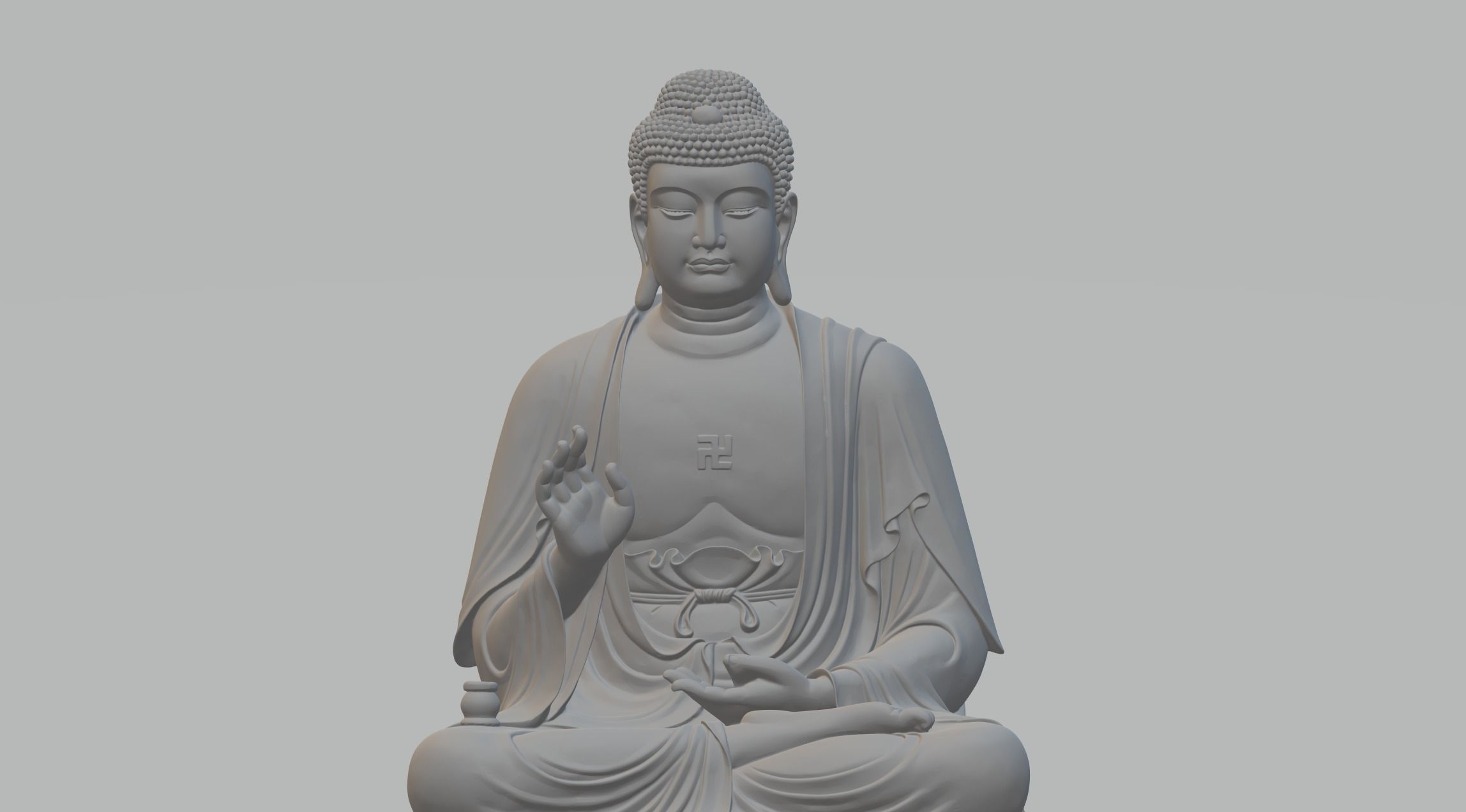 Buddha 3D print model_5
