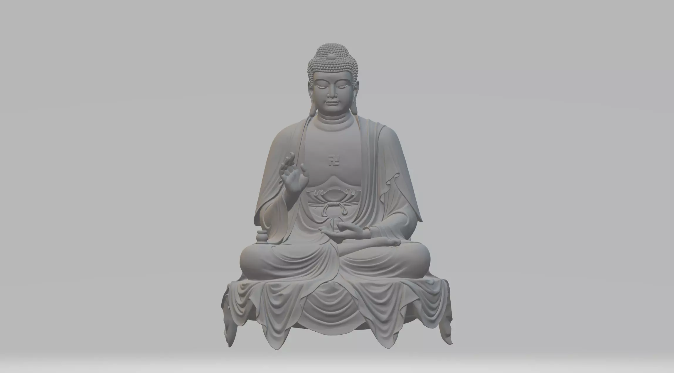Buddha 3D print model_0