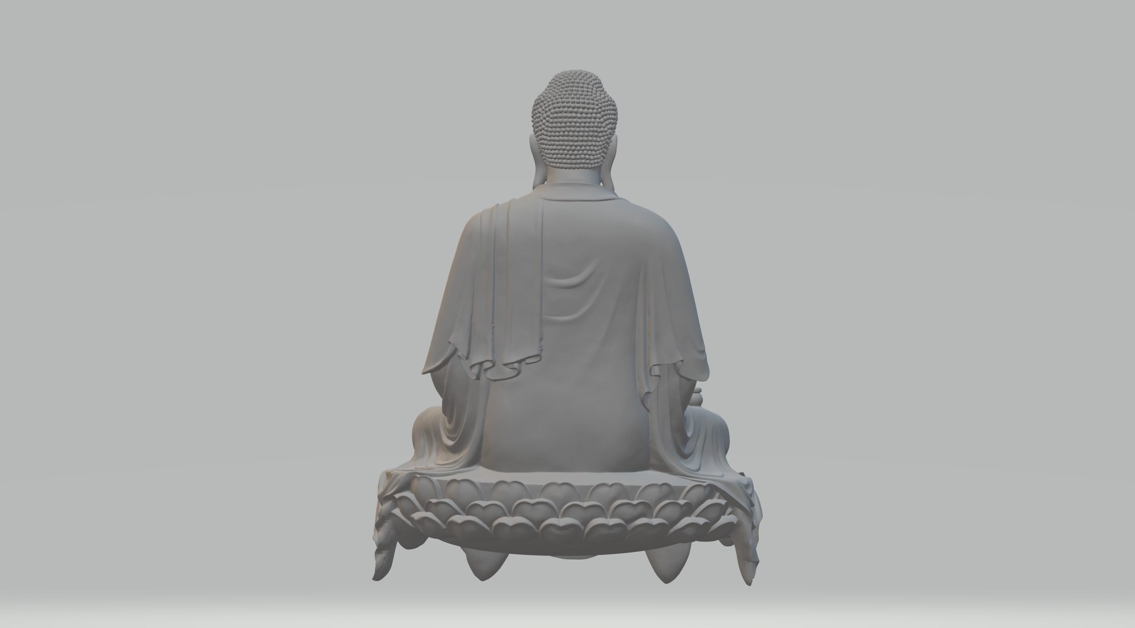 Buddha 3D print model_2