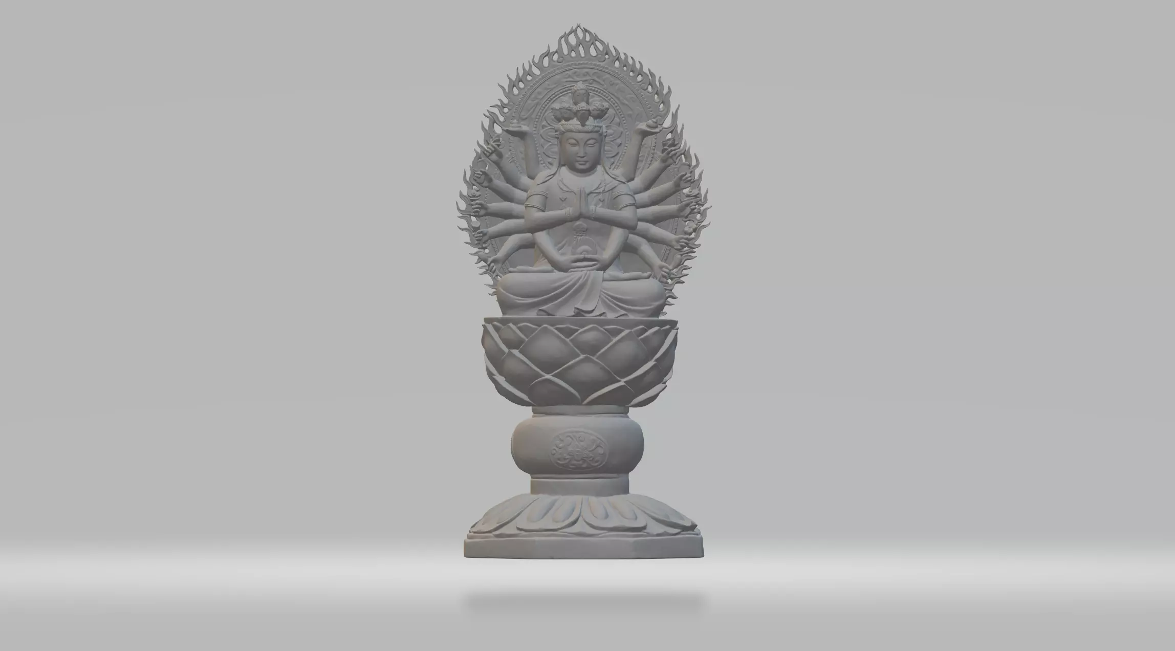 Thousand-Hand Guanyin 3D print model