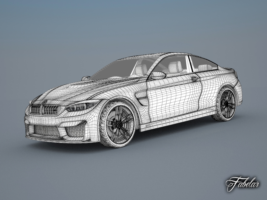 Bmw m4 3d model
