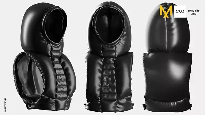 Streetwear Puffy Vest