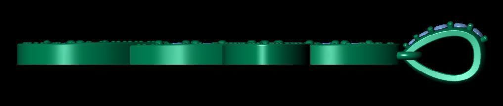 Fancy Cross Pendent 1 3d Model and Render 3D print model_13