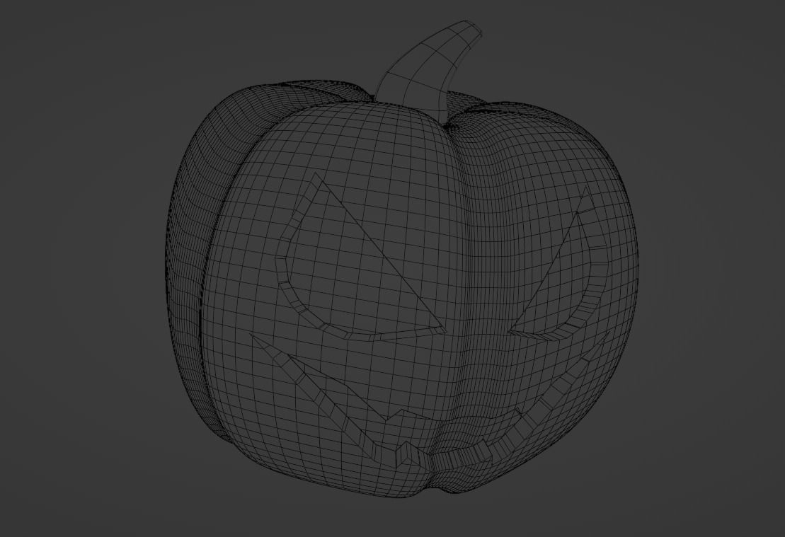 Jack o Lantern 3D Model free VR / AR / low-poly 3D model | CGTrader