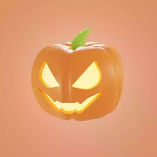 Jack o Lantern 3D Model 