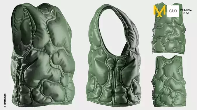 Streetwear Puffy Vest