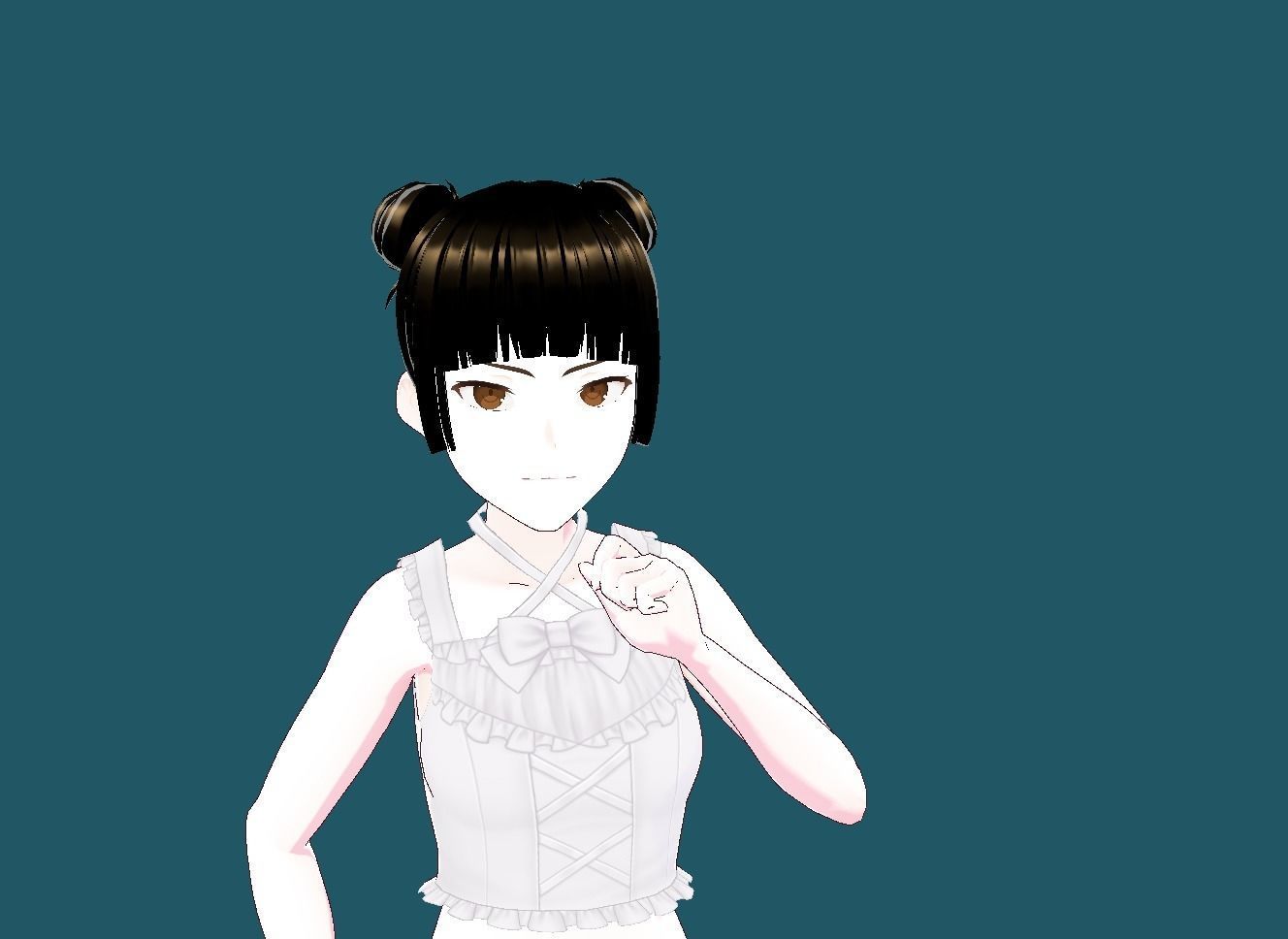 Nazuna Nanakusa Call of the Night VRChat Low-poly 3D model_9