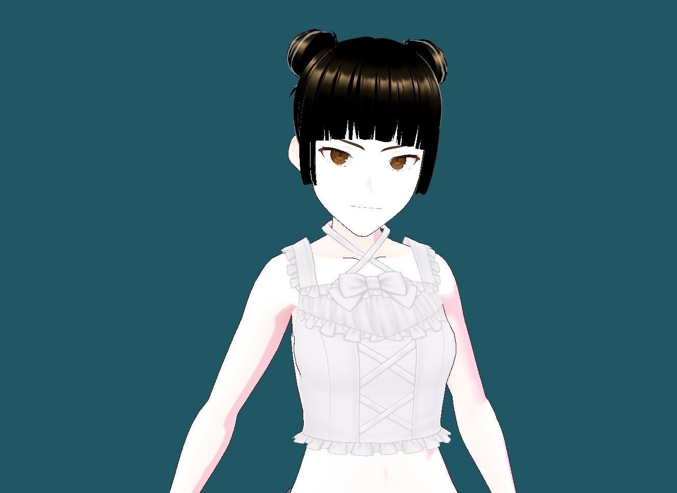 Nazuna Nanakusa Call of the Night VRChat Low-poly 3D model_1