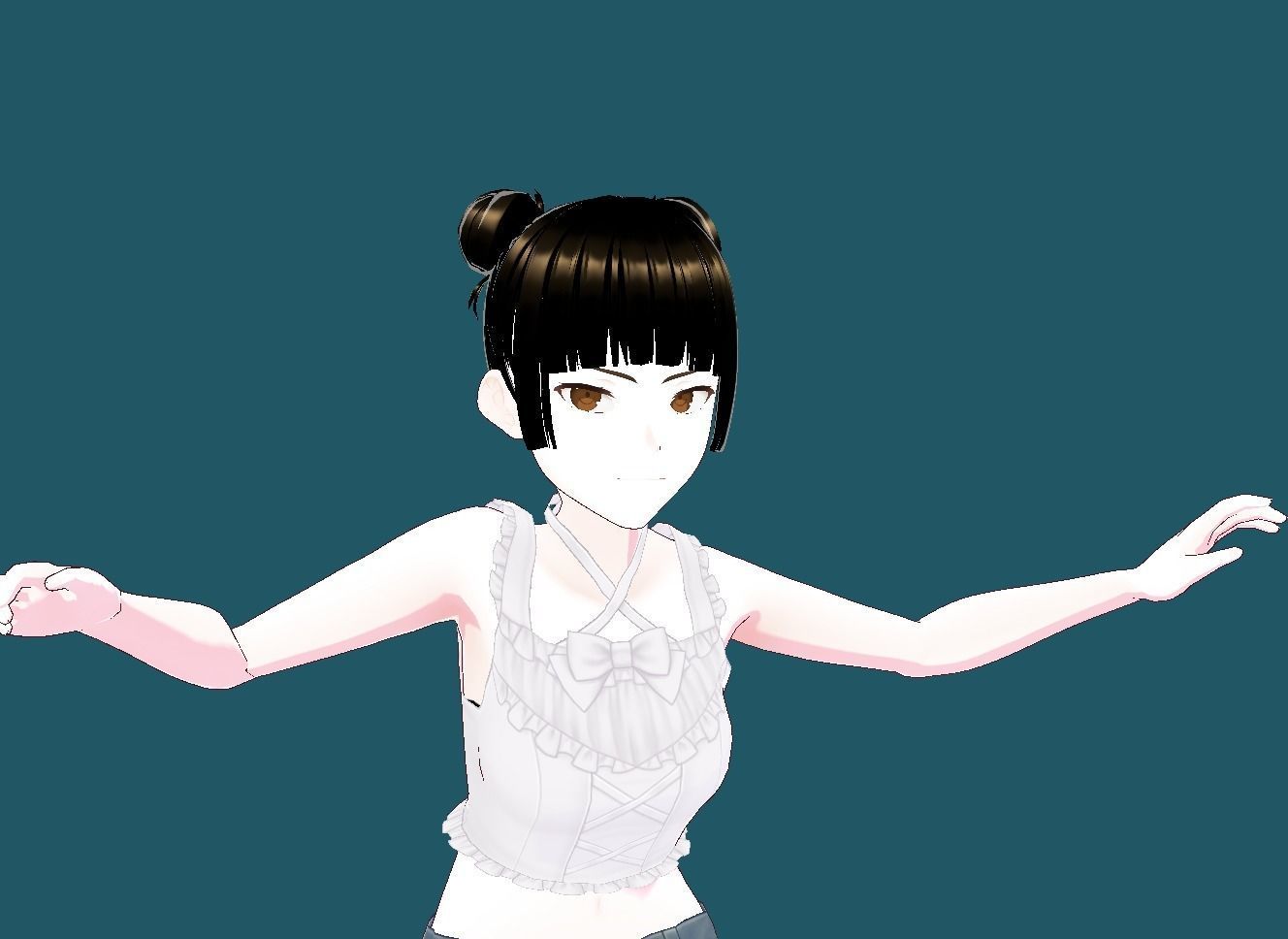 Nazuna Nanakusa Call of the Night VRChat Low-poly 3D model_11