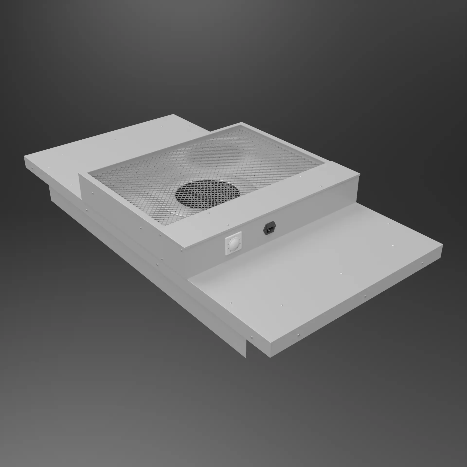 FFU - FAN FILTER UNIT 3D MODEL 3D model_0