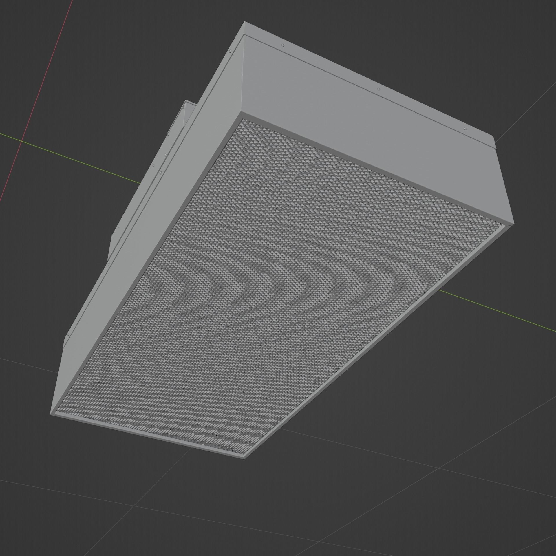 FFU - FAN FILTER UNIT 3D MODEL 3D model_4
