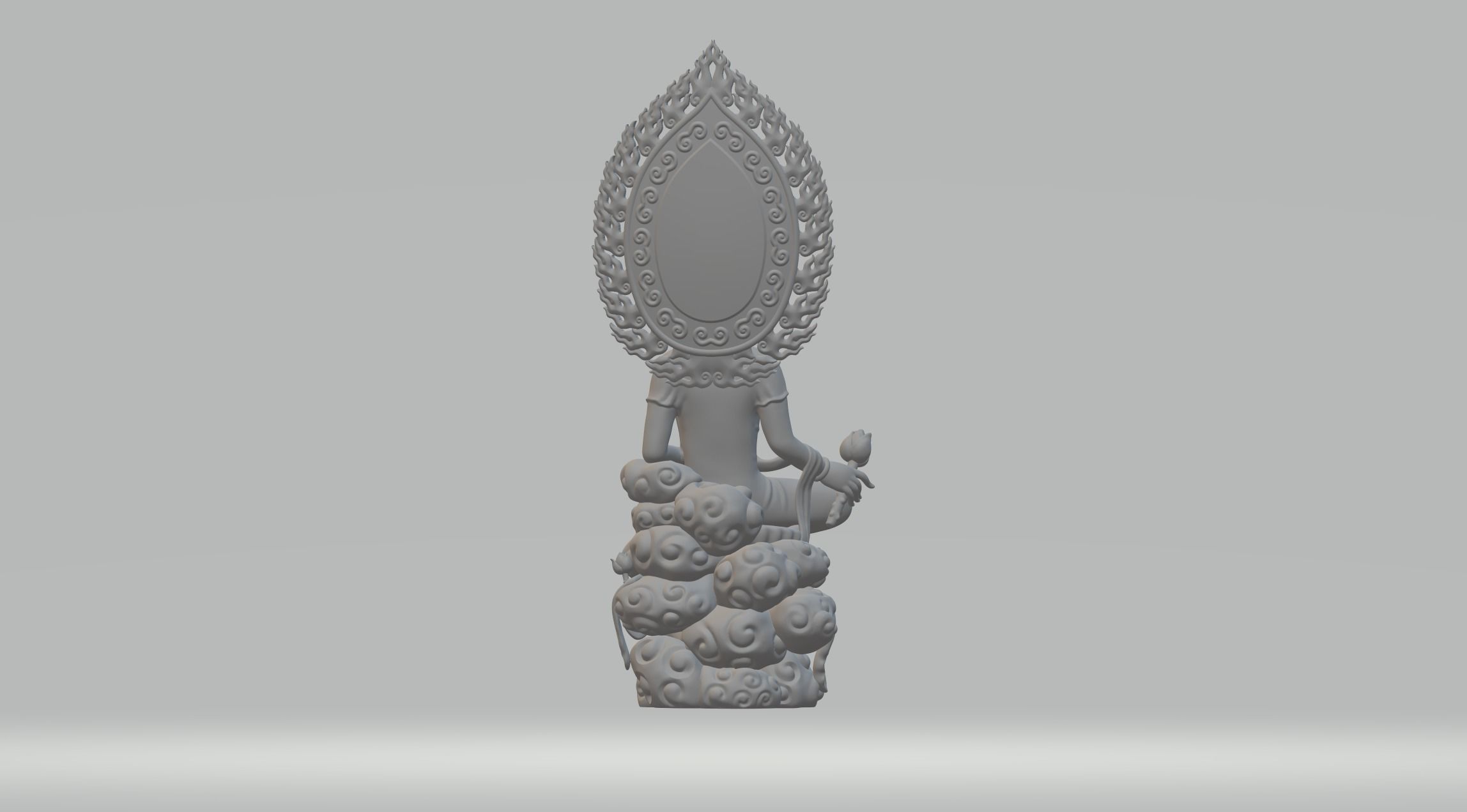 Guanyin Bodhisattva 3D print model_2
