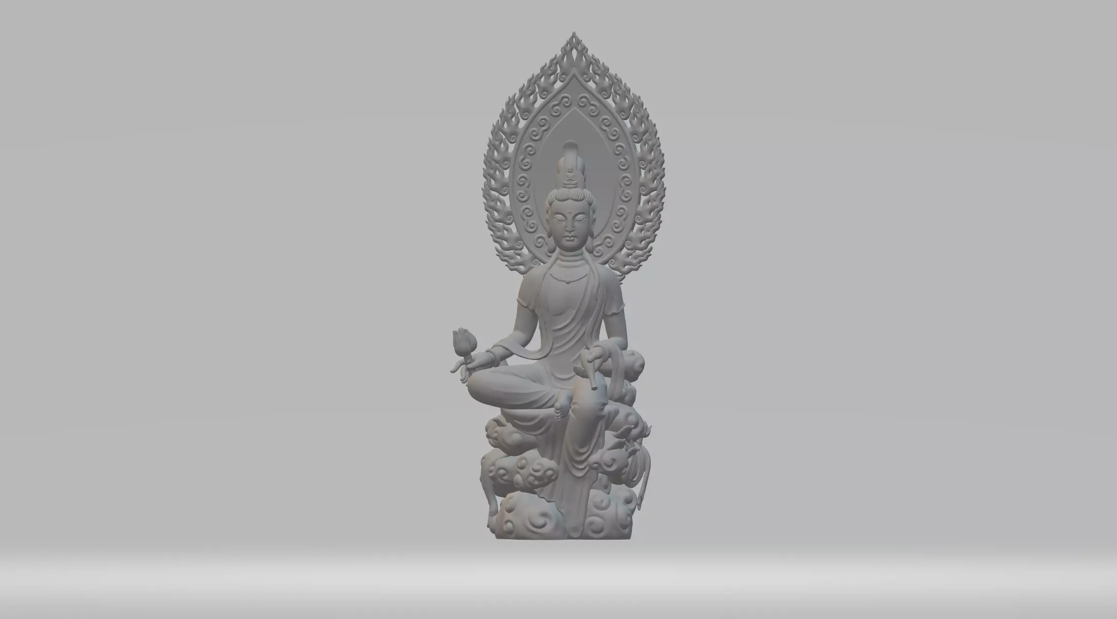 Guanyin Bodhisattva 3D print model_0