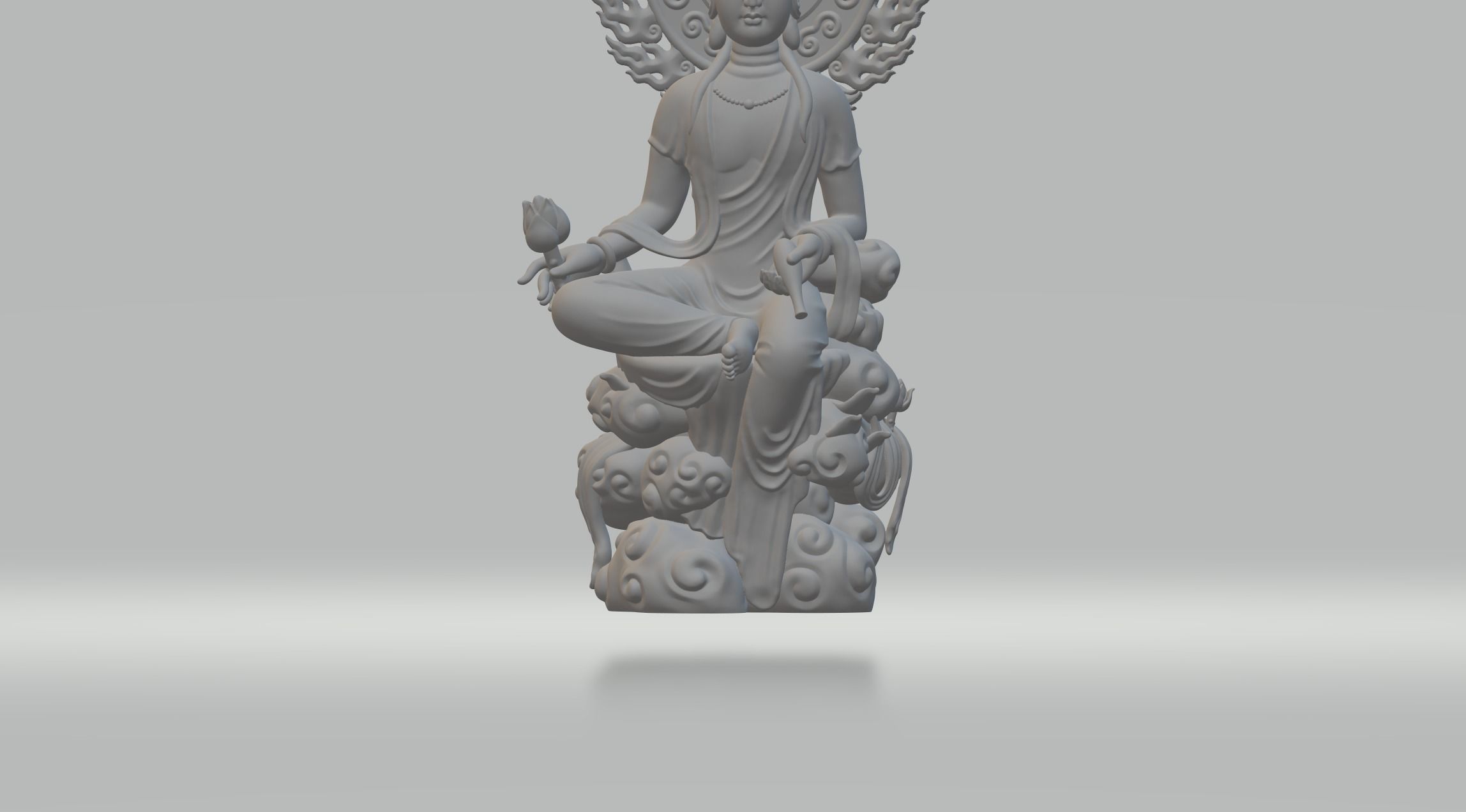 Guanyin Bodhisattva 3D print model_5