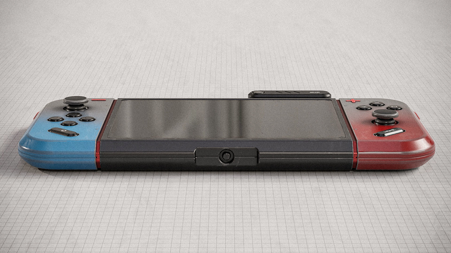 3D Gamepad Controller PBR Low-poly 3D model_15